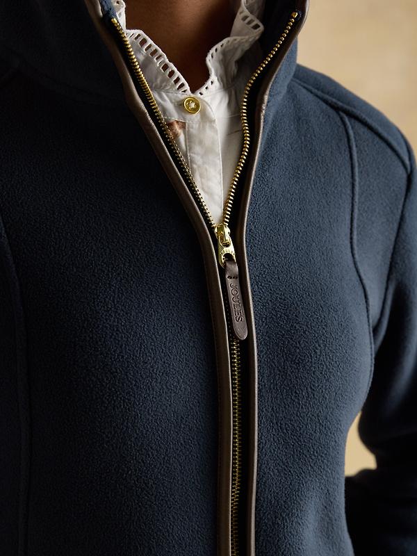 Joules Women's Heritage Full Zip Fleece - Navy Image 4