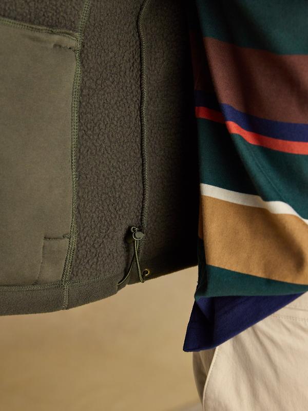 Joules Men's Heritage Fleece Gilet - Green Image 9