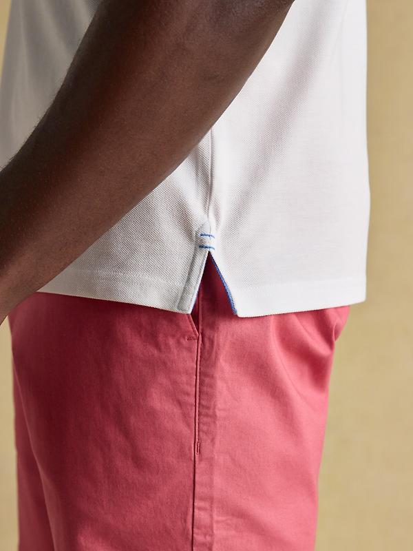 Joules Men's Woody Cotton Pique Polo Shirt - White Image 7