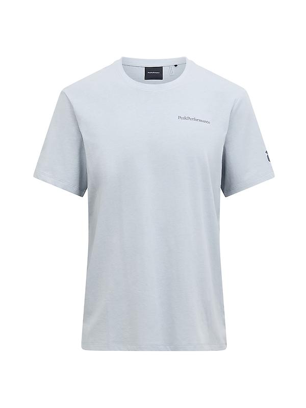 Peak Performance Men's Explore Logo Tee - Summit Smoke Image 1