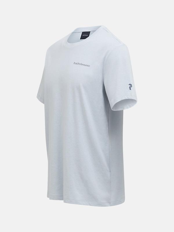 Peak Performance Men's Explore Logo Tee - Summit Smoke Image 3