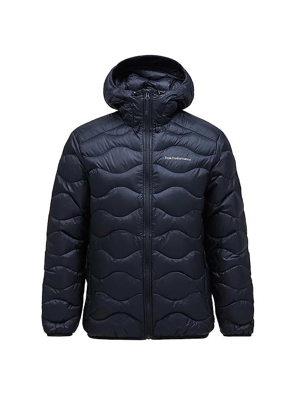 Peak Performance Men's Helium Down Hooded Jacket - Black Image 1