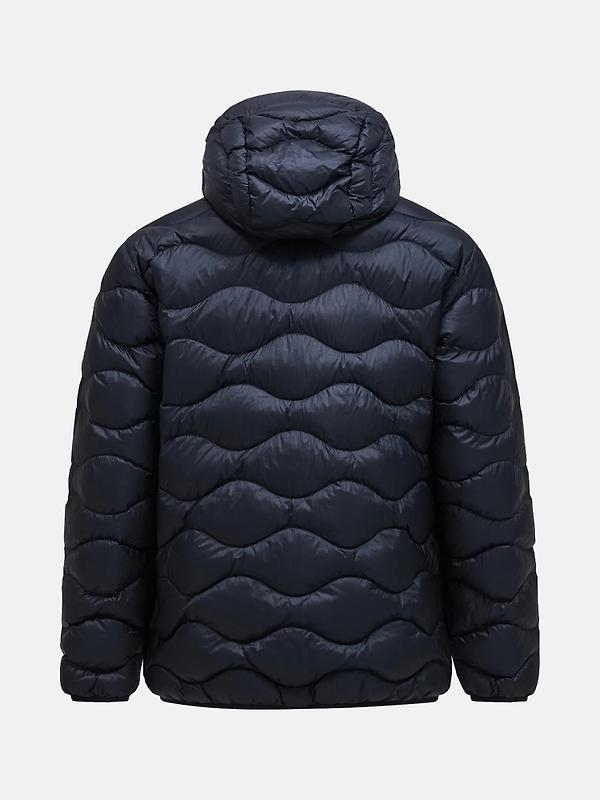 Peak Performance Men's Helium Down Hooded Jacket - Black Image 8
