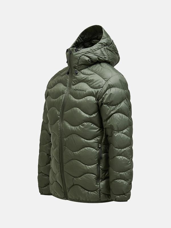 Peak Performance Men's Helium Down Hooded Jacket - Pine Needle Image 6