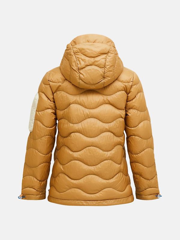 Peak Performance Women's Helium Utility Down Hooded Jacket - Sierra Sand/Sand Fog Image 10