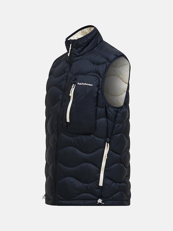 Peak Performance Men's Helium Utility Down Vest - Black/Sand Fog Image 3