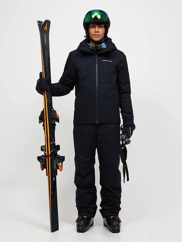 Peak Performance Men's Maroon HIPE® 2L Insulated Shell Pants - Black Image 4