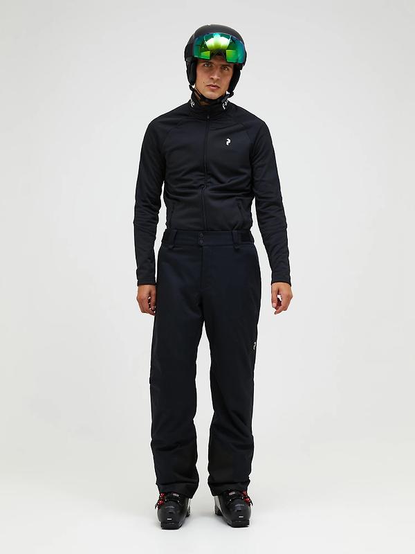 Peak Performance Men's Maroon HIPE® 2L Insulated Shell Pants - Black Image 3