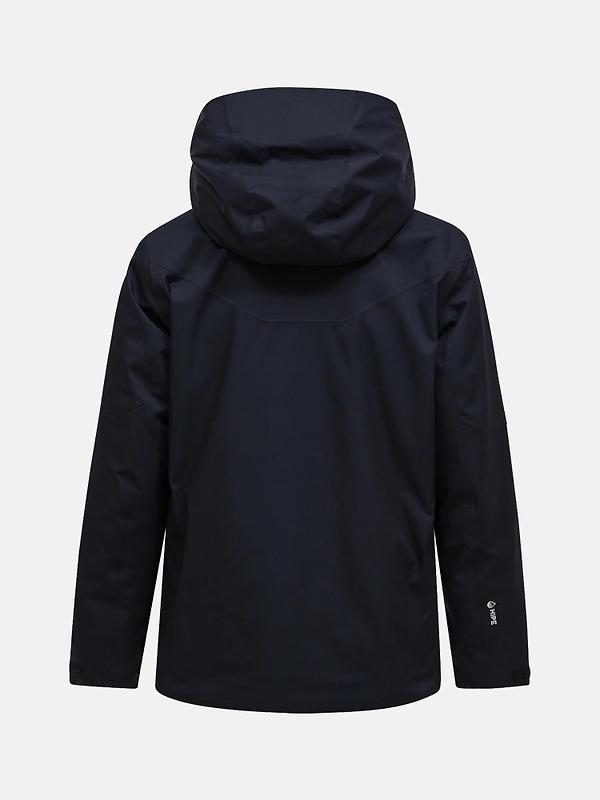 Peak Performance Men's Maroon HIPE® 2L Insulated Shell Jacket - Black Image 10