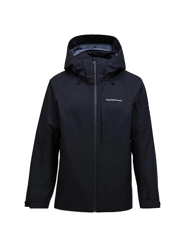 Peak Performance Men's Maroon HIPE® 2L Insulated Shell Jacket - Black Image 1