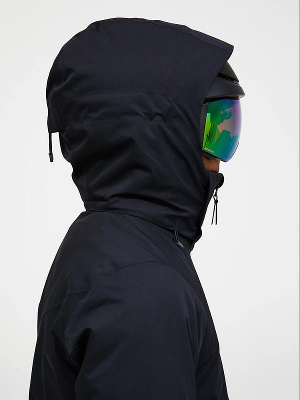 Peak Performance Men's Maroon HIPE® 2L Insulated Shell Jacket - Black Image 7