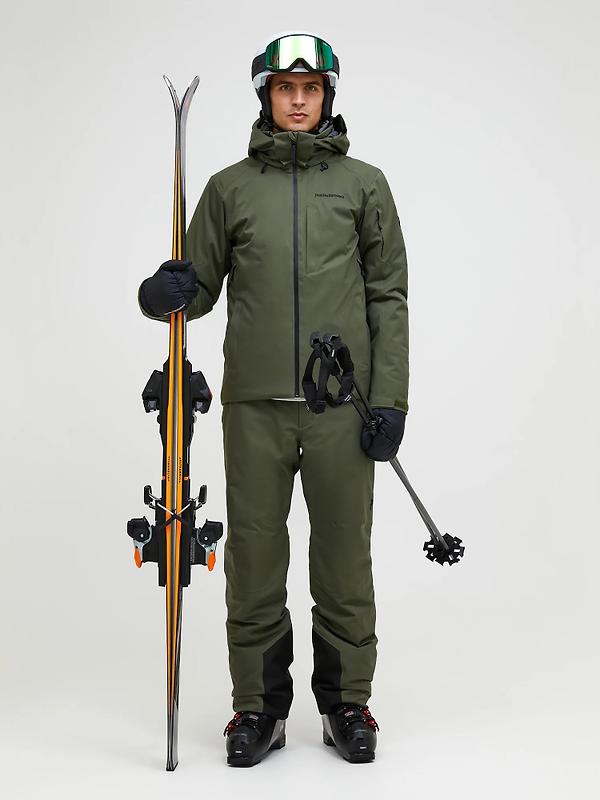 Peak Performance Men's Maroon HIPE® 2L Insulated Shell Jacket - Pine Needle Image 3