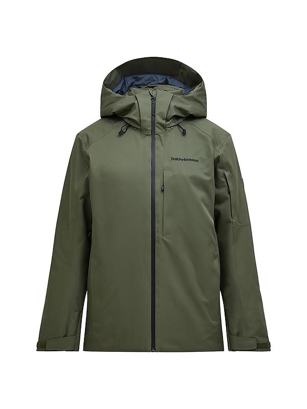 Peak Performance Men's Maroon HIPE® 2L Insulated Shell Jacket - Pine Needle Image 1