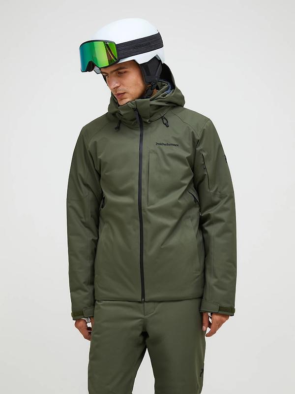 Peak Performance Men's Maroon HIPE® 2L Insulated Shell Jacket - Pine Needle Image 2