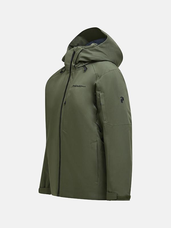 Peak Performance Men's Maroon HIPE® 2L Insulated Shell Jacket - Pine Needle Image 10