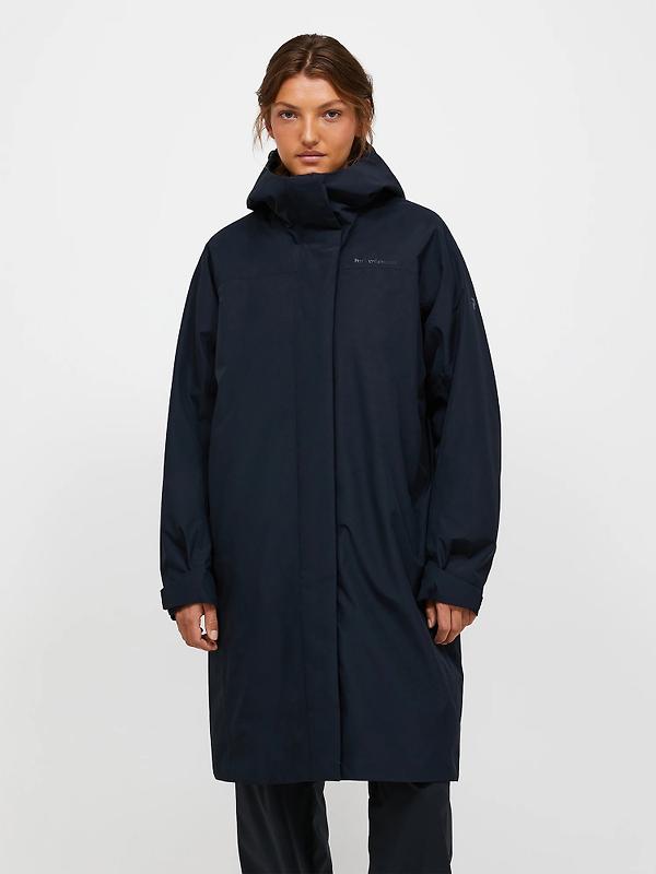 Peak Performance Women's Treeline HIPE® 2L Insulated Shell Parka - Black Image 2