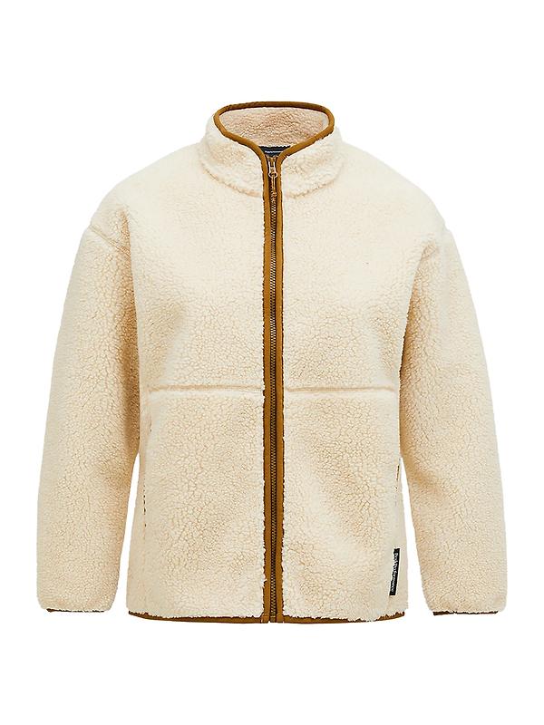 Peak Performance Women's Solid Pile Jacket - Sand Fog Image 1