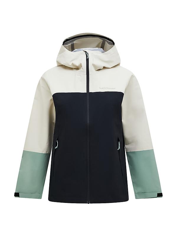 Peak Performance Women's Trail HIPE 2.5L Shell Jacket - Sand Fog Image 1