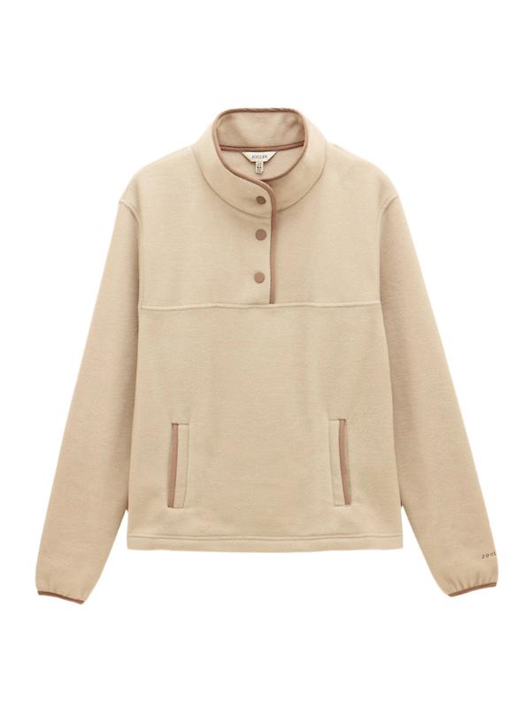 Product image of Joules Women's Lulworth Funnel Neck Fleece - Sandstone