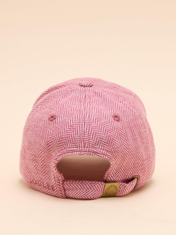 Joules Women's Daley Herringbone Cap - Pink Image 2