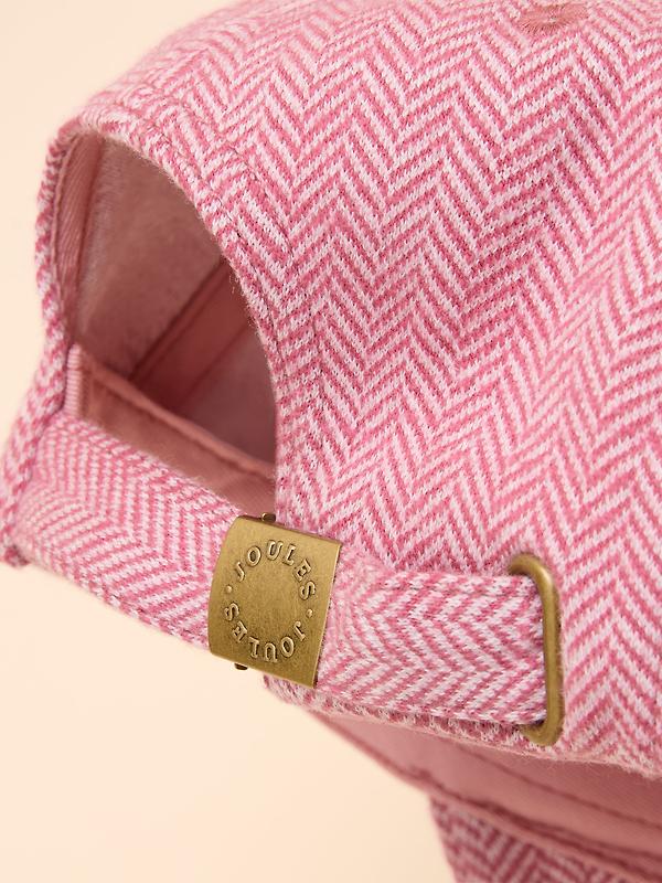 Joules Women's Daley Herringbone Cap - Pink Image 4