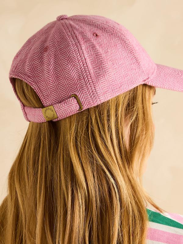 Joules Women's Daley Herringbone Cap - Pink Image 5