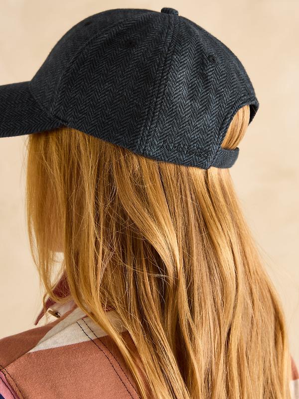 Joules Women's Daley Herringbone Cap - Navy Image 5