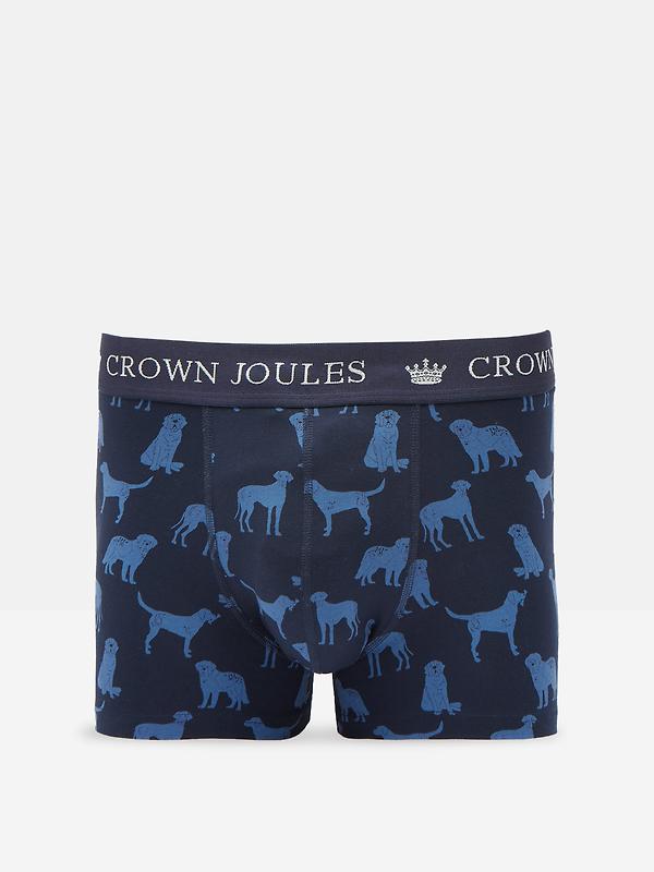 Joules Men's Crown Joules Boxer Briefs 2 Pack - Navy Image 3