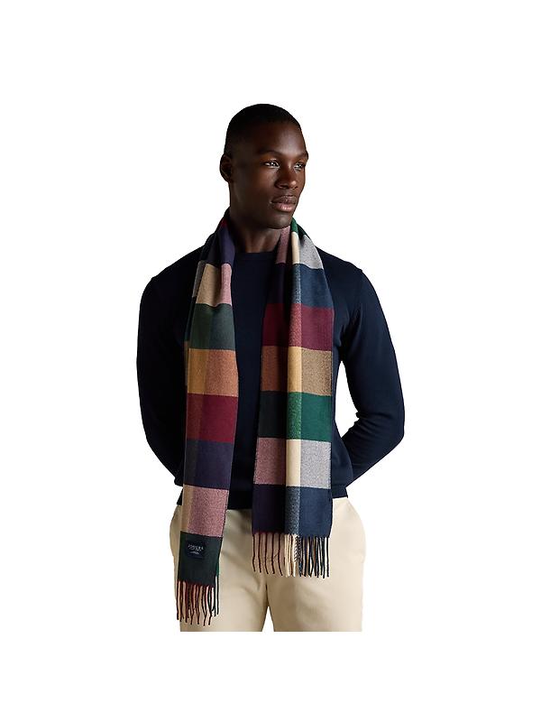 Joules Men's Langtree Scarf - Teal Blue Image 1