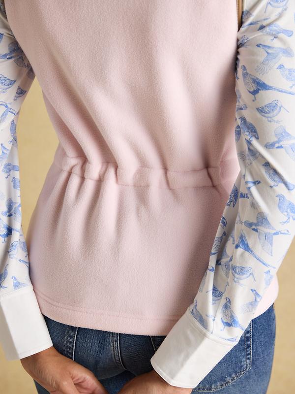 Joules Women's Heritage Regular Fleece Gilet - Light Pink Image 11