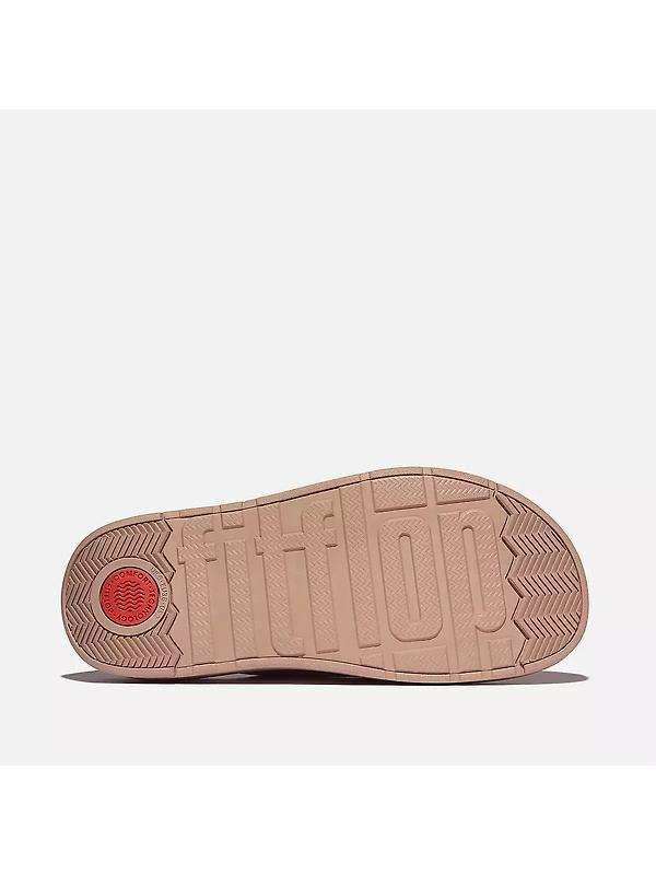 FitFlop Women's GEN-FF Buckle Two-Bar Leather Slides - Classic Beige Image 5