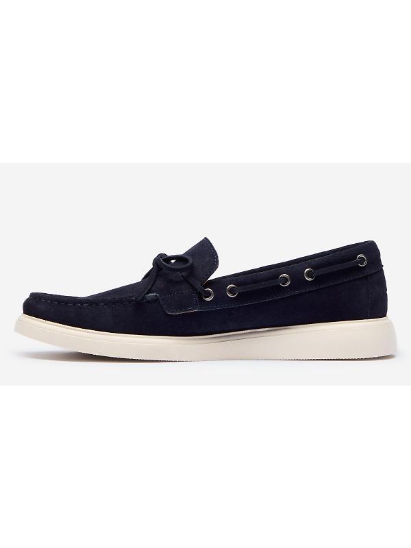 Oliver Sweeney Men's Girona Calf Suede Boat Shoes - Navy Image 5