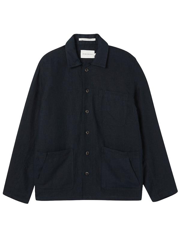 Peregrine Men's Grange Shacket - Navy Product Image