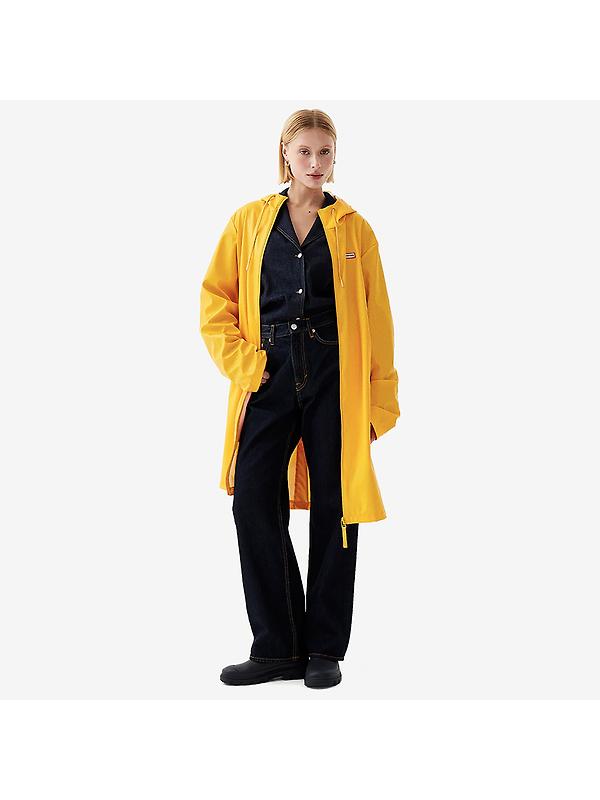 Hunter Unisex Downpour Andrea PU Rain Coat - Gold Fusion Image 3