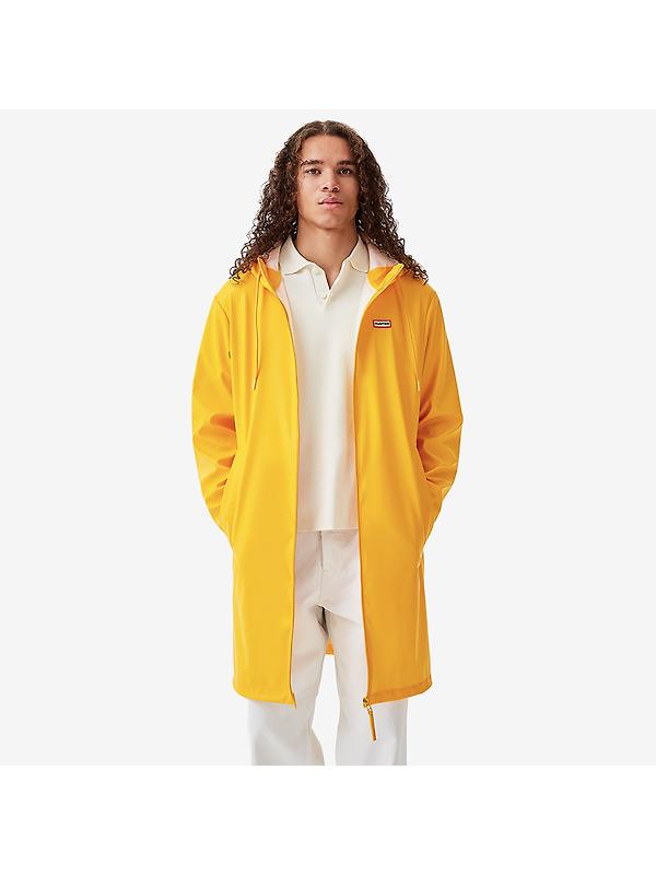 Hunter Unisex Downpour Andrea PU Rain Coat - Gold Fusion Image 2