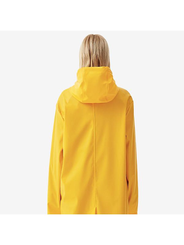 Hunter Unisex Downpour Andrea PU Rain Coat - Gold Fusion Image 4