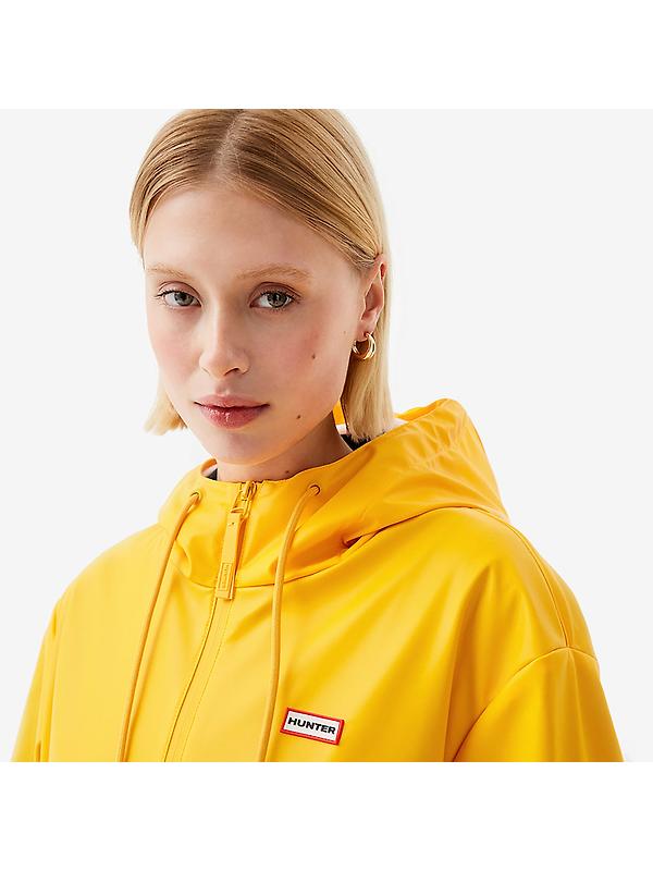 Hunter Unisex Downpour Andrea PU Rain Coat - Gold Fusion Image 5
