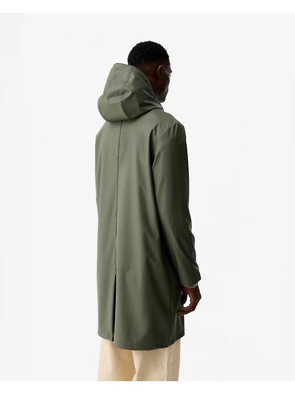 Hunter Unisex Downpour Andrea Pu Rain Coat - Kambaba Green Image 7