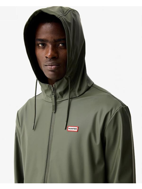 Hunter Unisex Downpour Andrea Pu Rain Coat - Kambaba Green Image 9