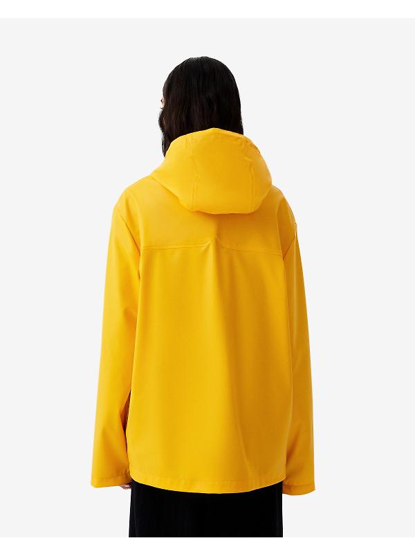 Hunter Unisex Downpour Izzy Pu Hooded Jacket - Gold Fusion Image 4