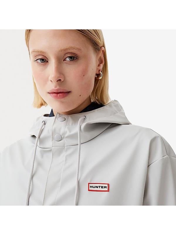 Hunter Unisex Downpour Izzy Pu Hooded Jacket - Microchip Image 5