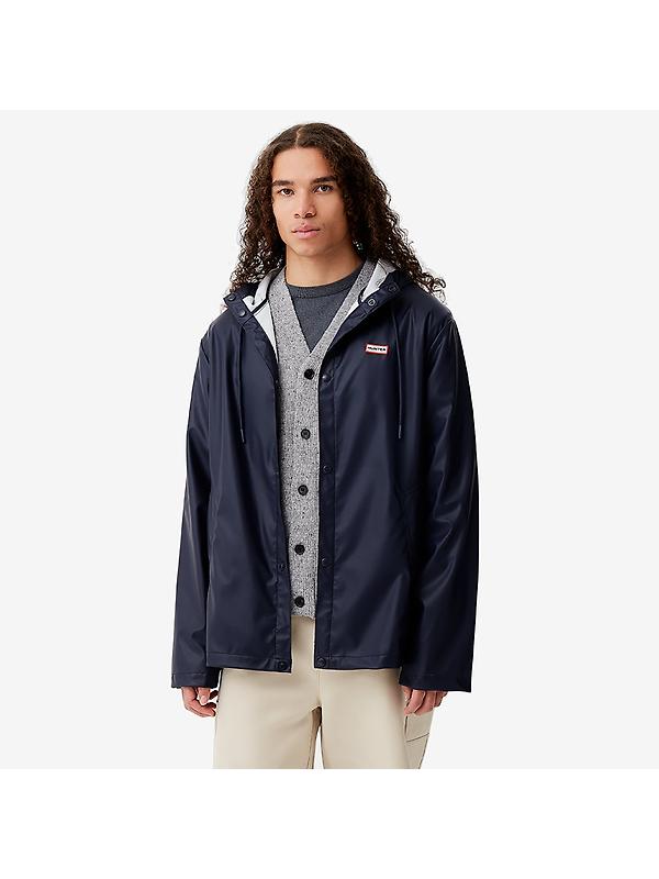Hunter Unisex Downpour Izzy Pu Hooded Jacket - Nightsky Image 2