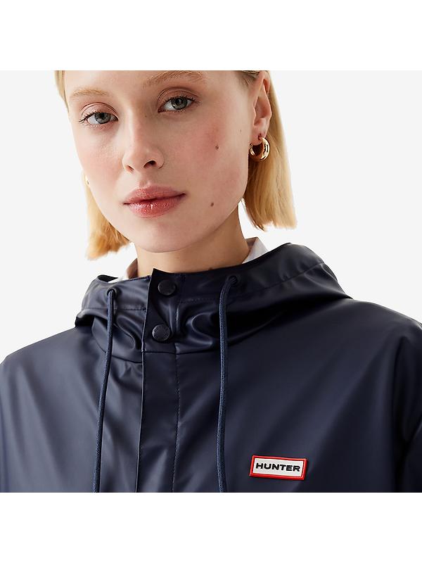 Hunter Unisex Downpour Izzy Pu Hooded Jacket - Nightsky Image 4