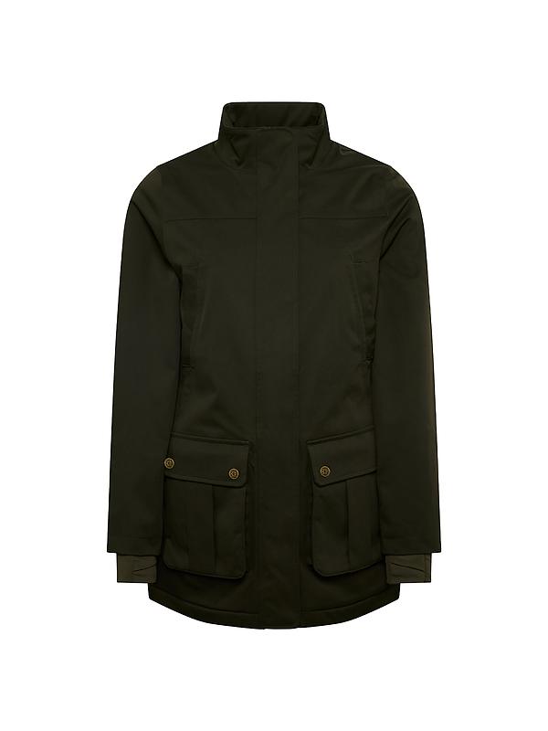 Holland Cooper Women's Bramwell Country Coat - Khaki Image 1