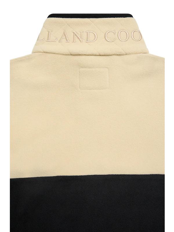 Holland Cooper Women's Country Quarter Zip Jacket - Ecru Navy Image 9