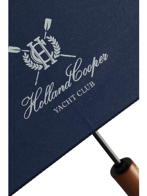 Holland Cooper Mini HC Umbrella - Blue Night Image 4