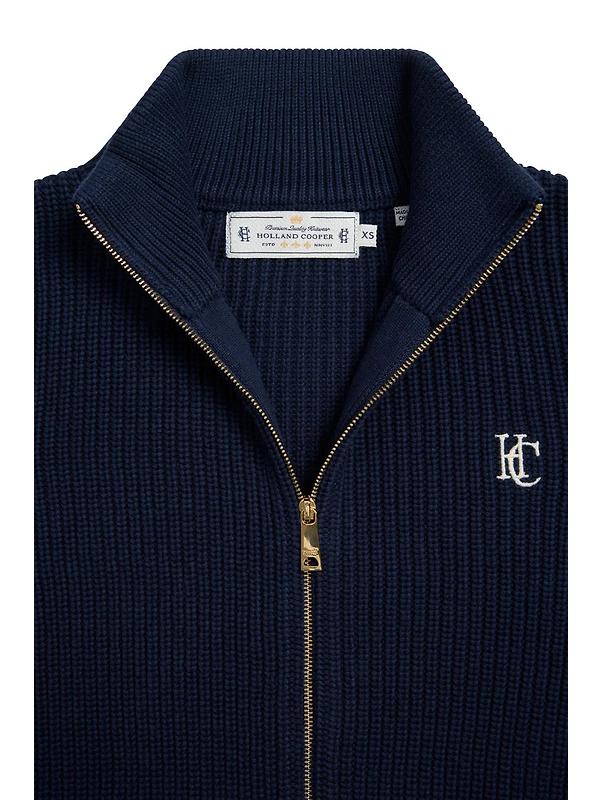 Holland Cooper Women's Northleach Cardigan - Navy Image 7