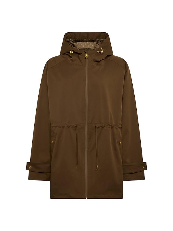 Holland Cooper Women's One-Size Lightweight Waterproof Parka - Chestnut Image 1