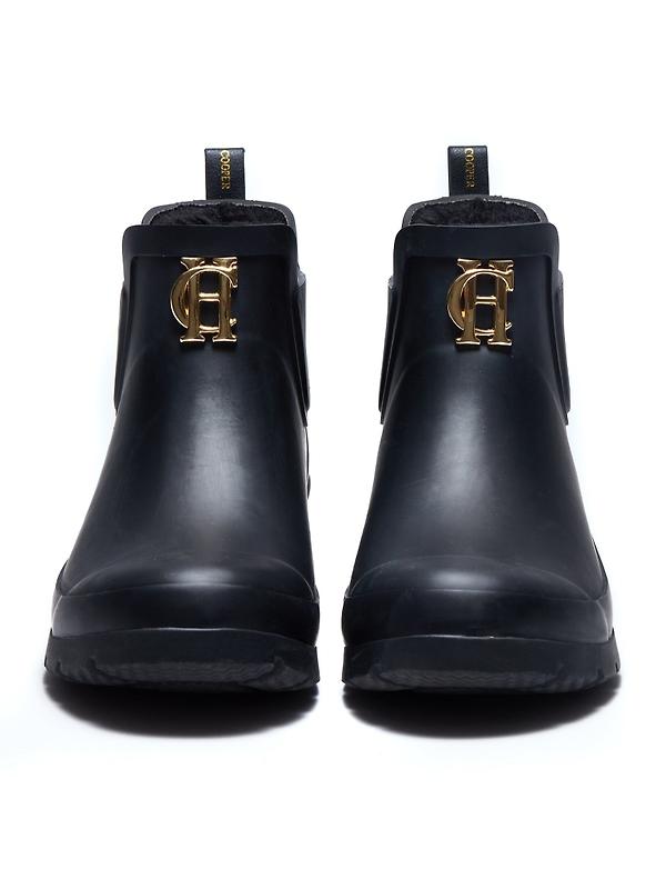 Holland Cooper Rubber Chelsea Boot - Black Image 2