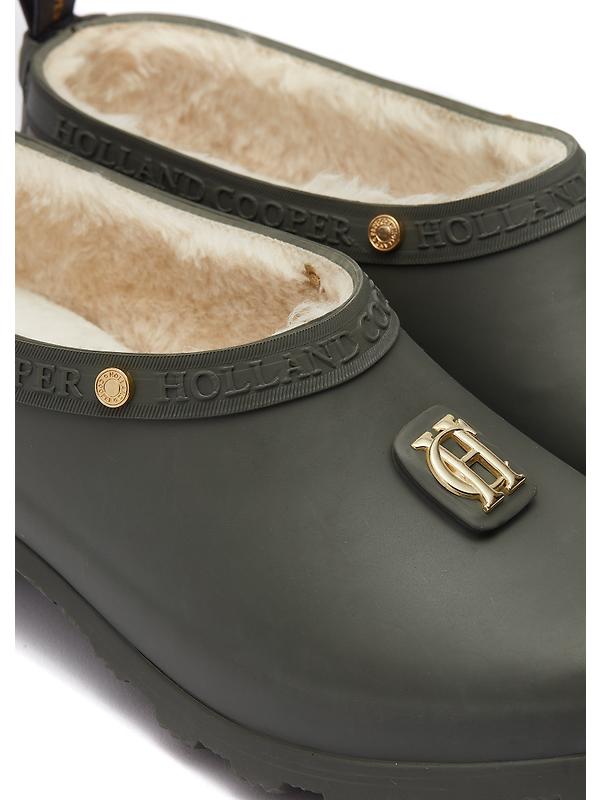 Holland Cooper Gardening Loafers - Matte Green Image 5